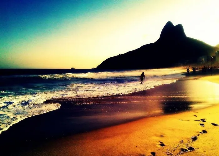 Flat Praia De Copacabana Ipanema - Pe Na Areia