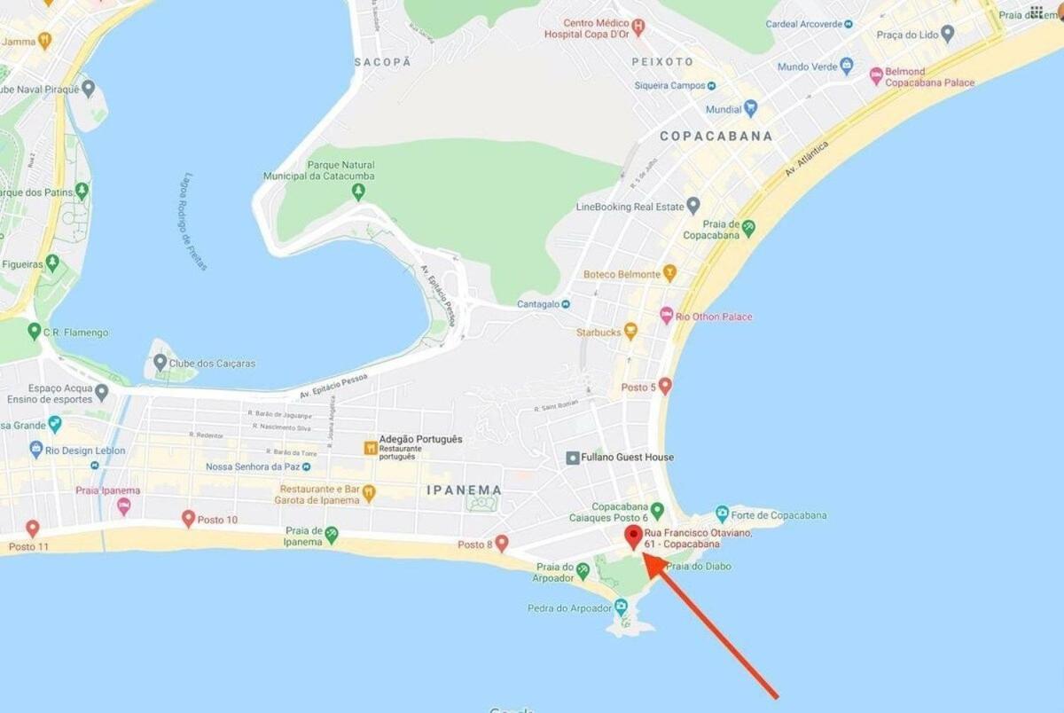 Flat De Copacabana Ipanema - Pe Na Areia 酒店 里约热内卢