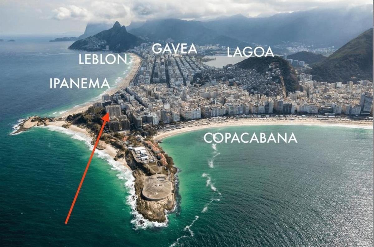 Flat De Copacabana Ipanema - Pe Na Areia 酒店 里约热内卢